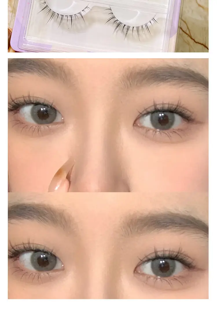 Cute False Eyelashes Natural Deviruchi Grafting Transparent — feature 8