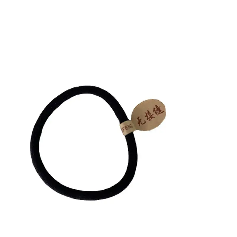 Black Rubber Hair Ties for Women, Easy To Use, Stylish Accessories - Image 5
