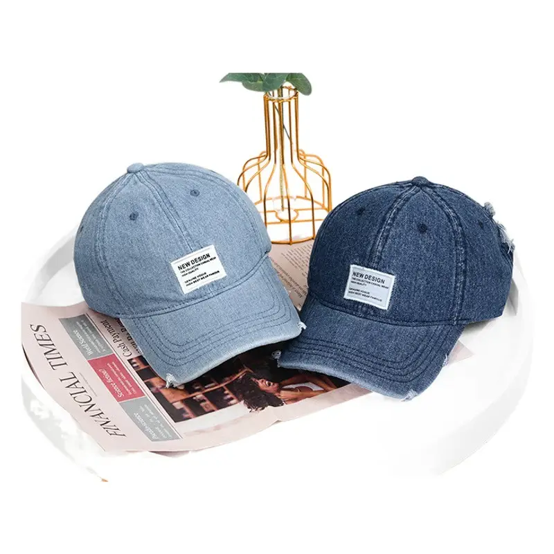 Light Blue Distressed Cowboy Hat for Men