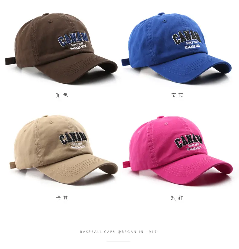 Black Canada Flag Baseball Cap for Men — feature 5