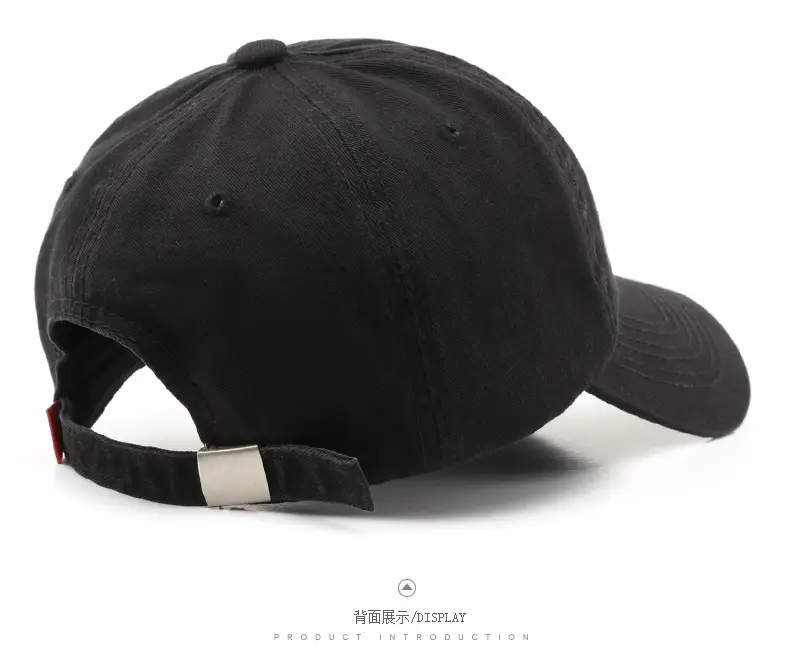 Black Canada Flag Baseball Cap for Men — feature 9