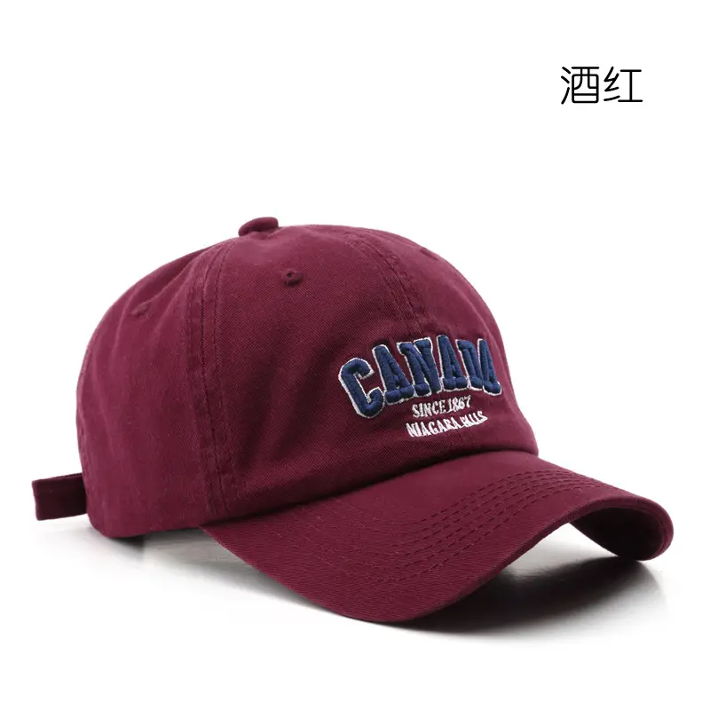 Black Canada Flag Baseball Cap for Men - Image 4