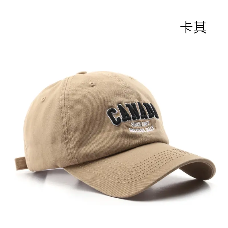 Black Canada Flag Baseball Cap for Men - Image 6