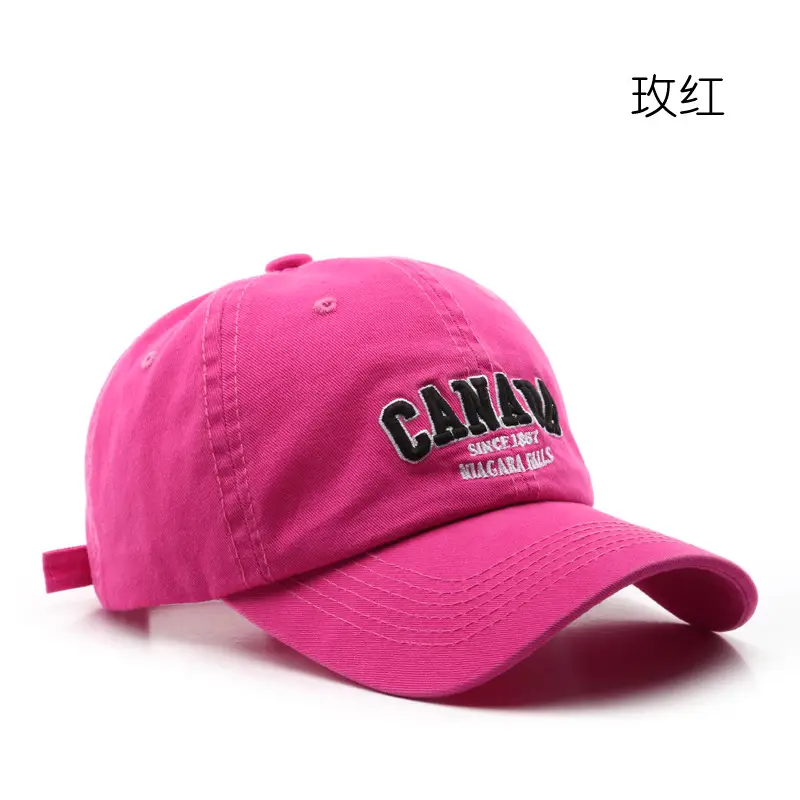 Black Canada Flag Baseball Cap for Men - Image 7