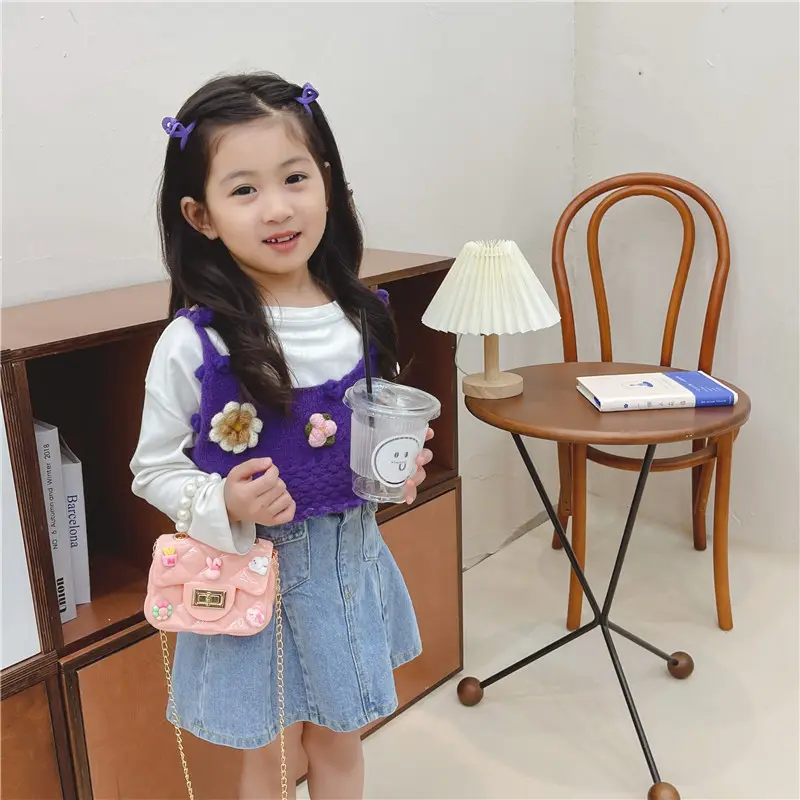 Cute Pearl Coin Shoulder Bag for Girls 2026 - Image 12