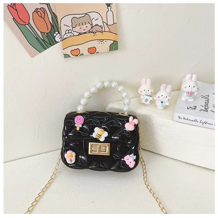Cute Pearl Coin Shoulder Bag for Girls 2026 - Image 3