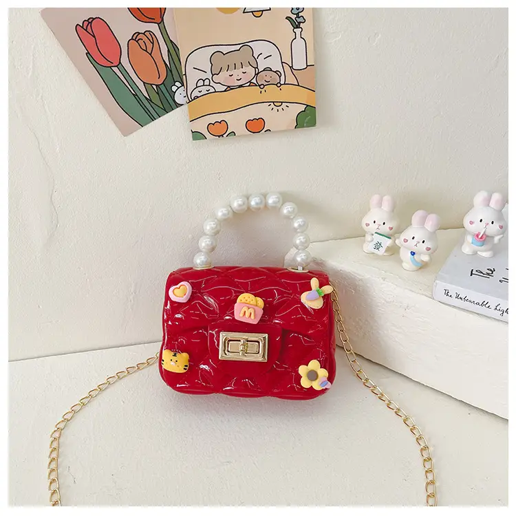 Cute Pearl Coin Shoulder Bag for Girls 2026 - Image 8