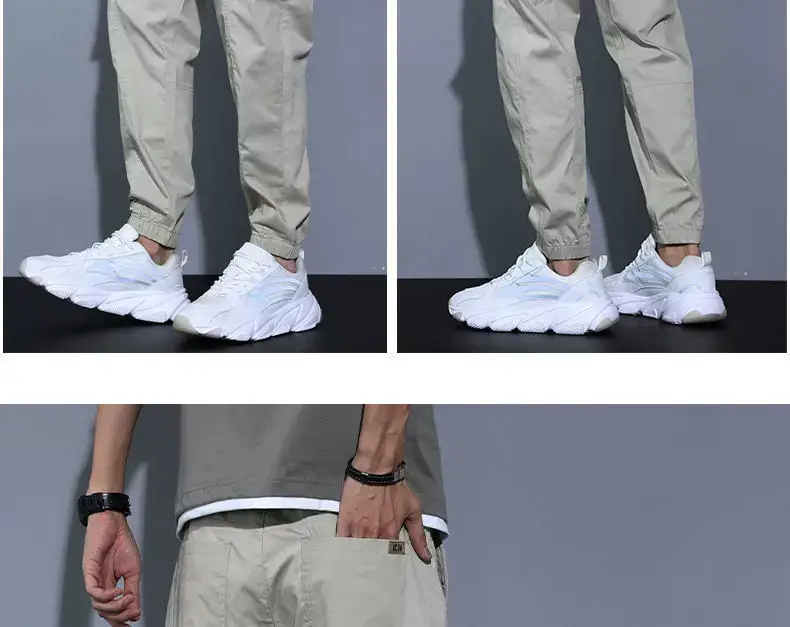Men's Loose Leg Harlan Pants 2022 Beige — feature 13