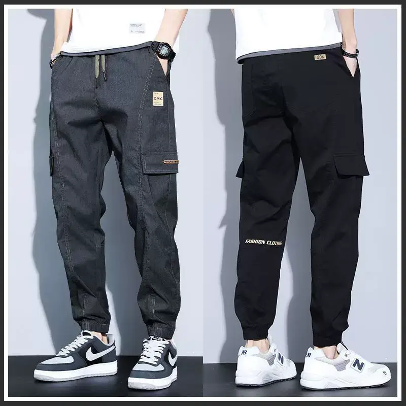 Men's Loose Leg Harlan Pants 2022 Beige — feature 2