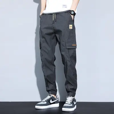 Men's Loose Leg Harlan Pants 2022 Beige - Image 10