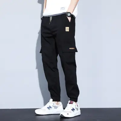 Men's Loose Leg Harlan Pants 2022 Beige - Image 11