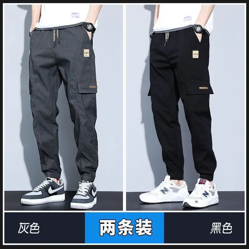Men's Loose Leg Harlan Pants 2022 Beige - Image 4
