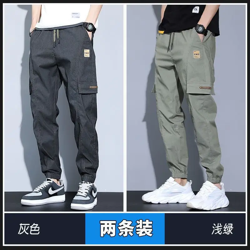 Men's Loose Leg Harlan Pants 2022 Beige - Image 7