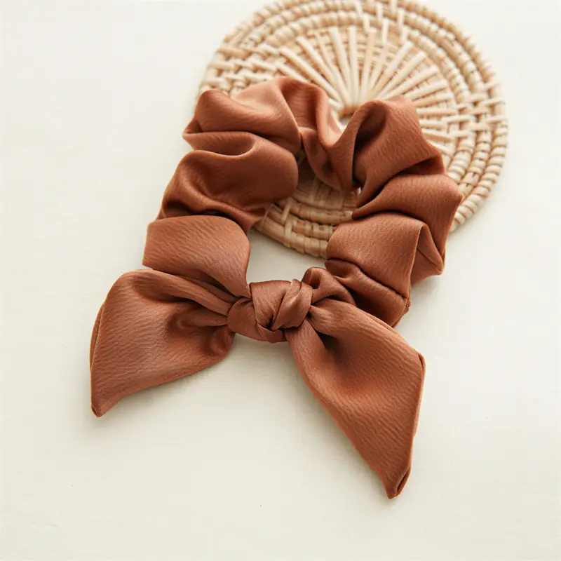 2023 New Pink Bow Hair Ring for Women - Image 2