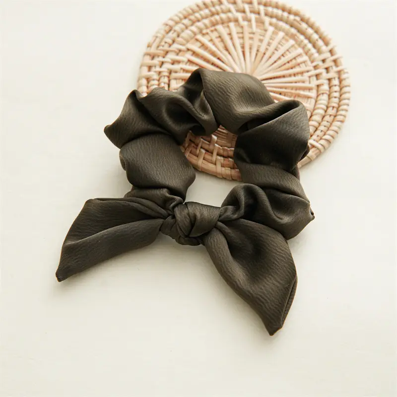 2023 New Pink Bow Hair Ring for Women - Image 5