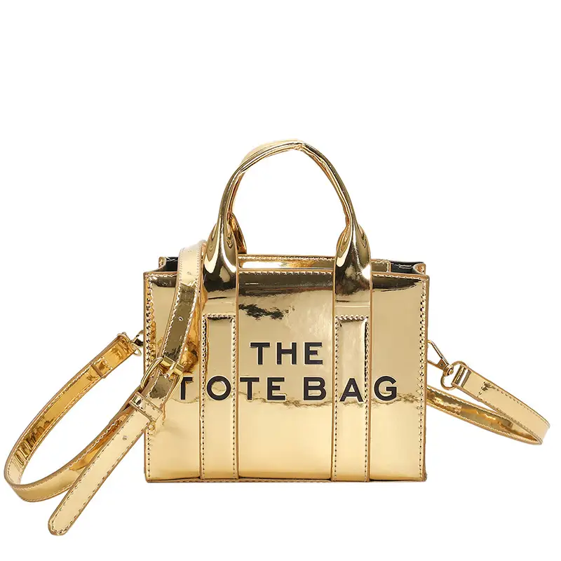 Pink Korean Letter Shoulder Tote Bag for Women - Image 10