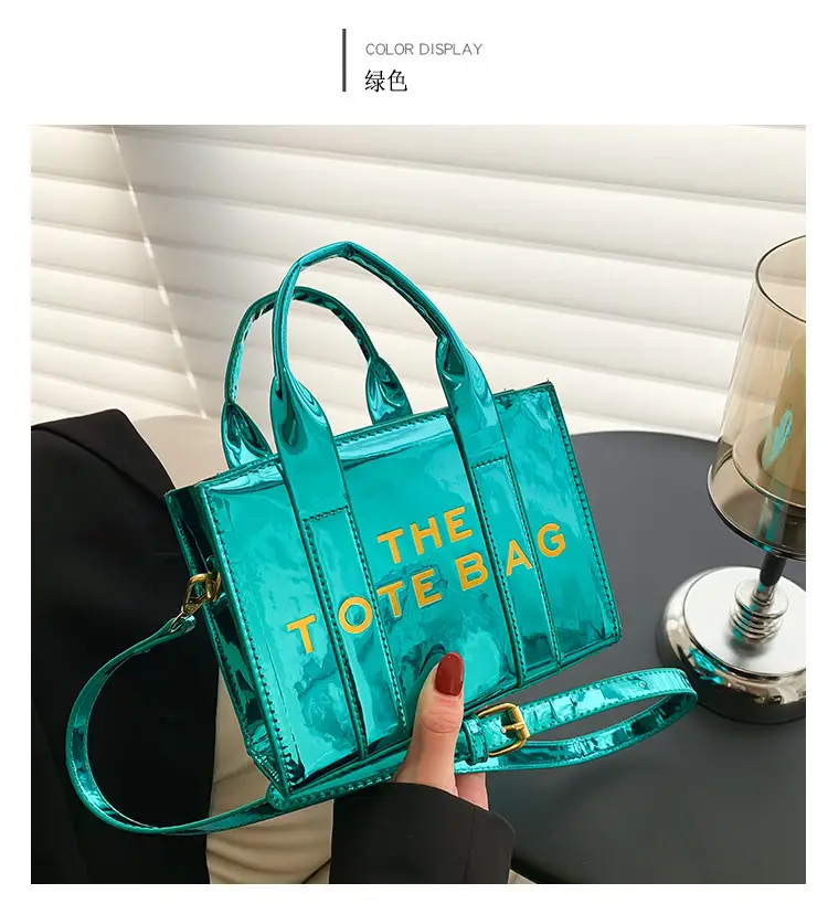 Pink Korean Letter Shoulder Tote Bag for Women — feature 22