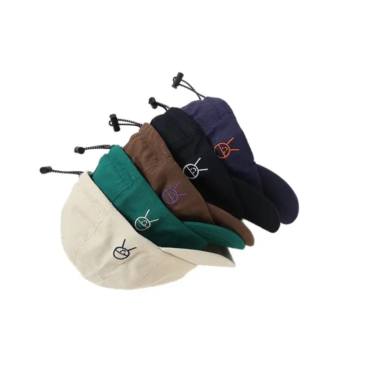 Brown Cotton Cap for Boys Sunscreen Protection - Image 19