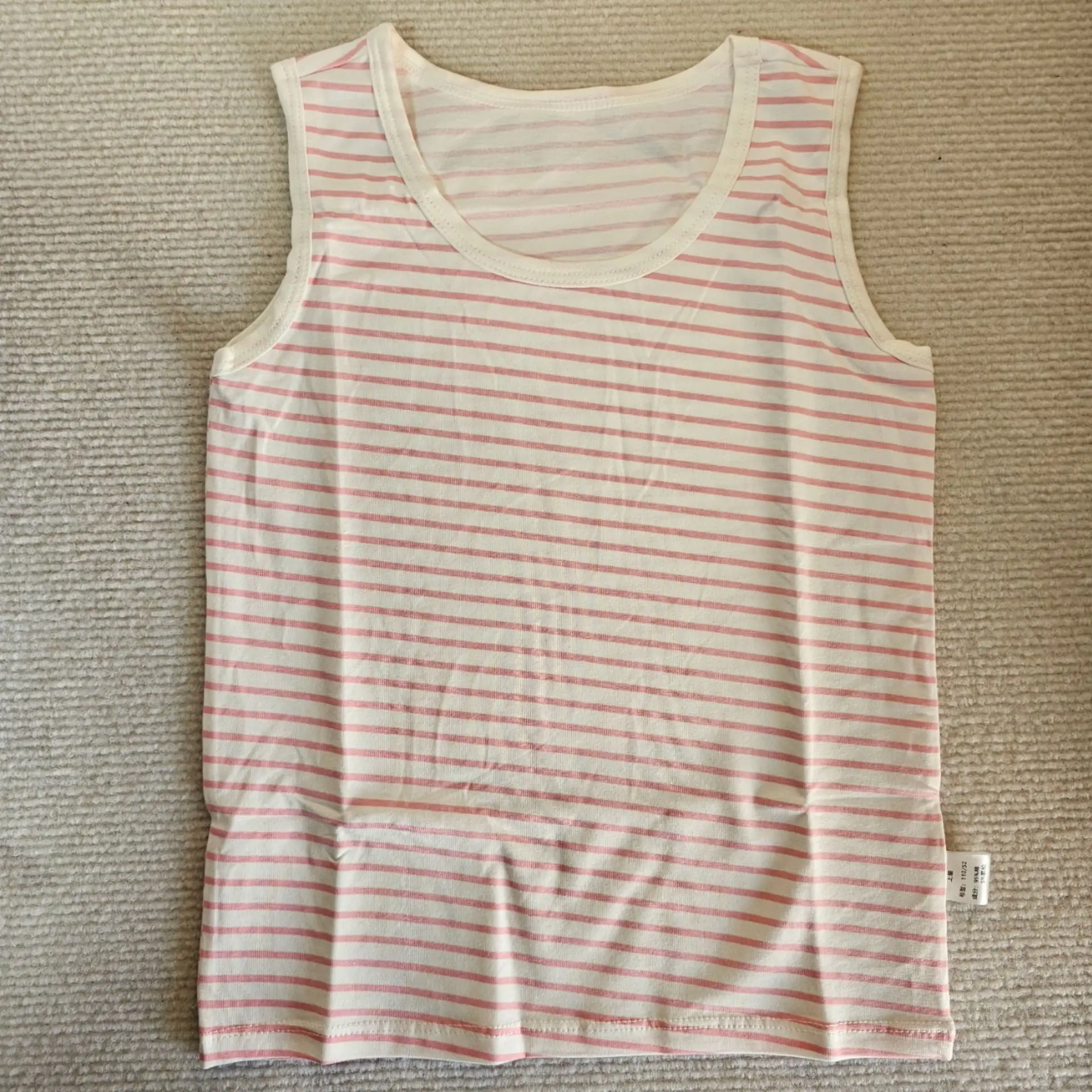 Girls Sleeveless T-Shirt Jacket Summer 2024 Green Cartoon Bottoming - Image 5