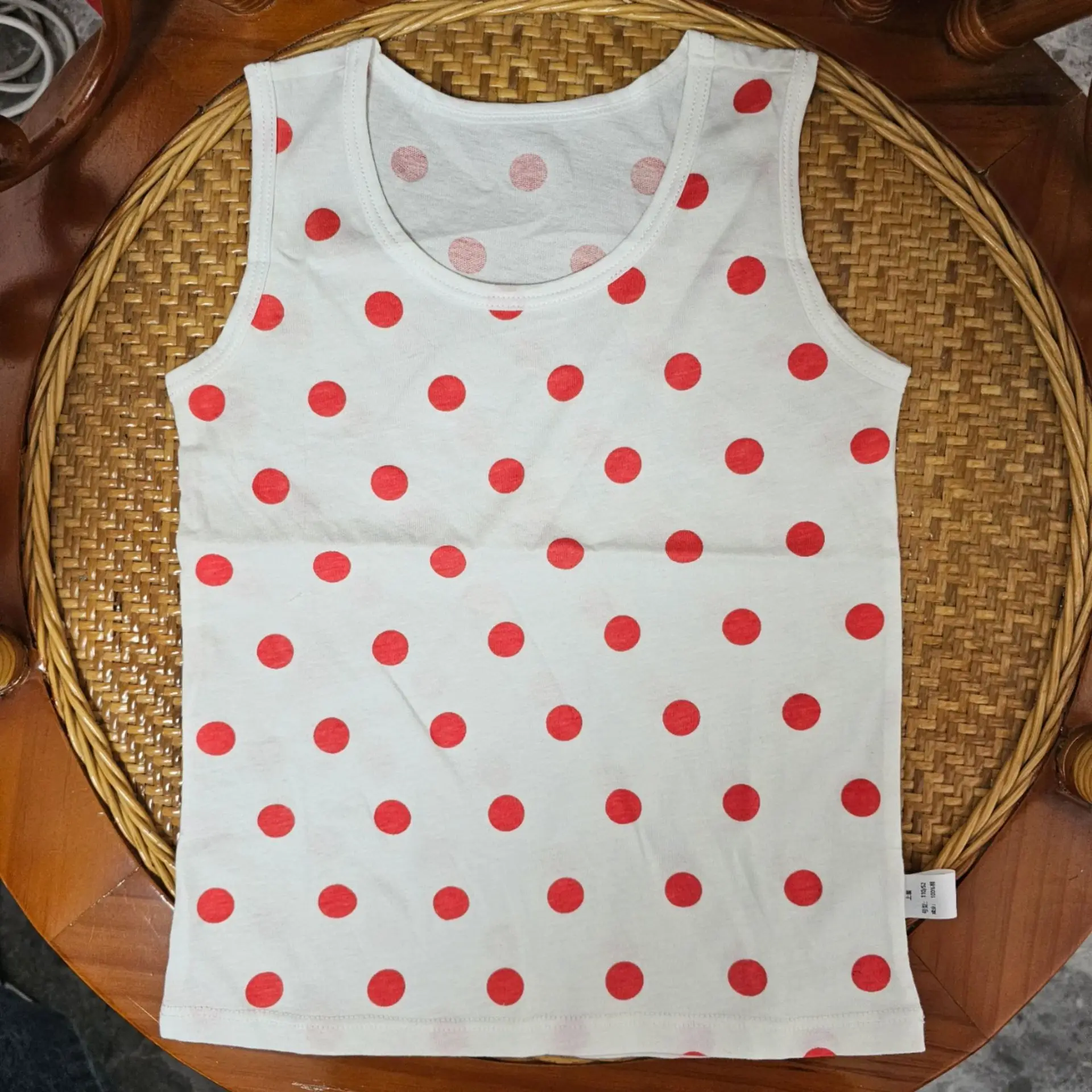 Girls Sleeveless T-Shirt Jacket Summer 2024 Green Cartoon Bottoming - Image 9