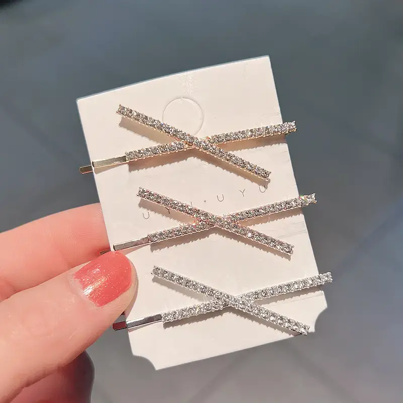 Pearl Rhinestone Wheat Fringe Hairpin Women's Back of Head Ball Head Disc Hair Artifact Temperament Ponytail Buckle Clip Headdress — feature 12