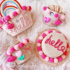 Pink Embroidered Baseball Cap for Girls Spring Summer 2023 — feature 9