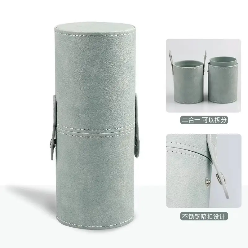 Portable Waterproof Dustproof Cosmetic Brush Storage Bucket - Image 10