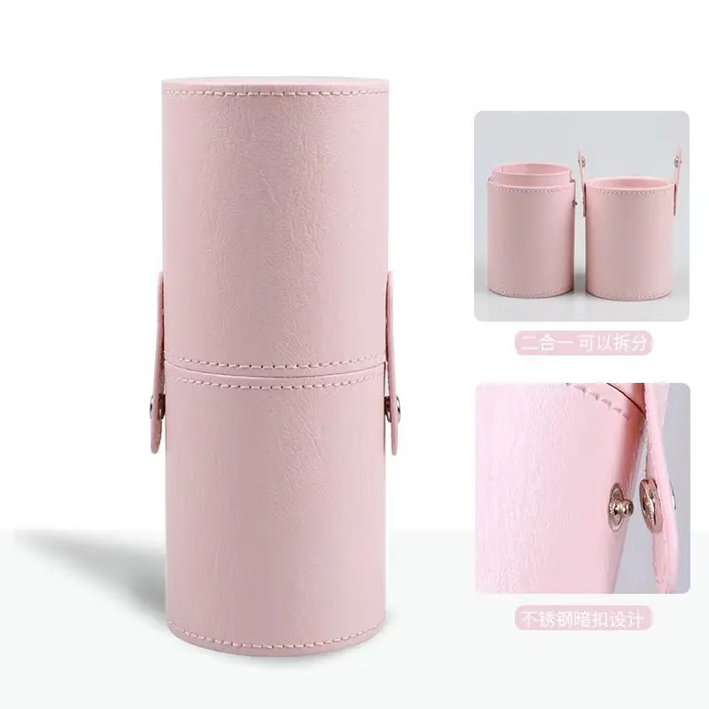 Portable Waterproof Dustproof Cosmetic Brush Storage Bucket - Image 2