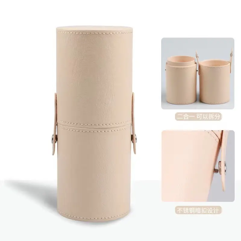 Portable Waterproof Dustproof Cosmetic Brush Storage Bucket - Image 9