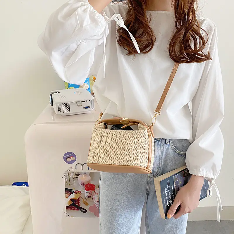Women's Straw Crossbody Bag 2026 Summer Casual — feature 14