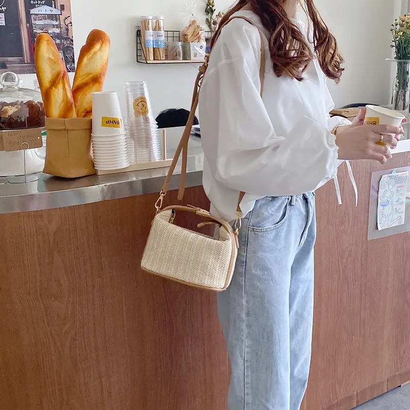 Women's Straw Crossbody Bag 2026 Summer Casual — feature 17
