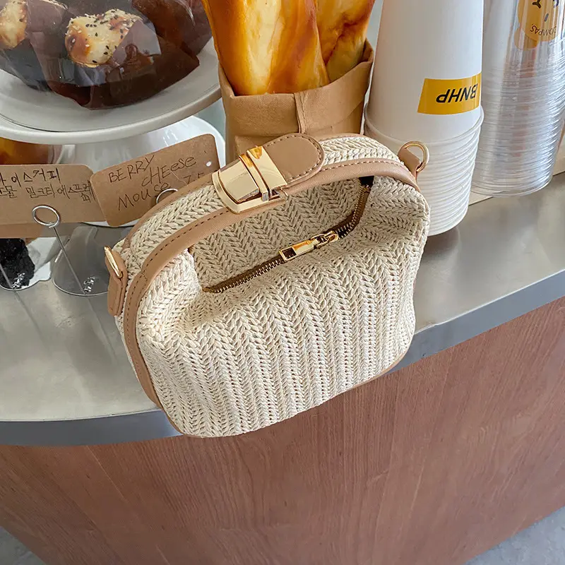 Women's Straw Crossbody Bag 2026 Summer Casual — feature 2