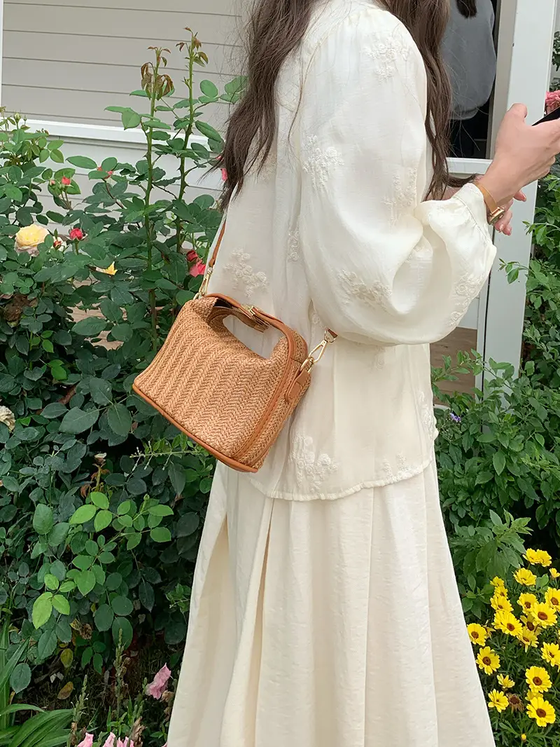 Women's Straw Crossbody Bag 2026 Summer Casual — feature 22