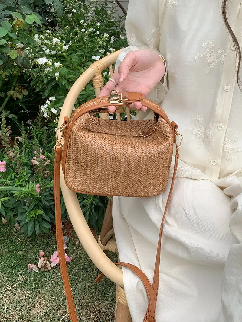 Women's Straw Crossbody Bag 2026 Summer Casual — feature 25
