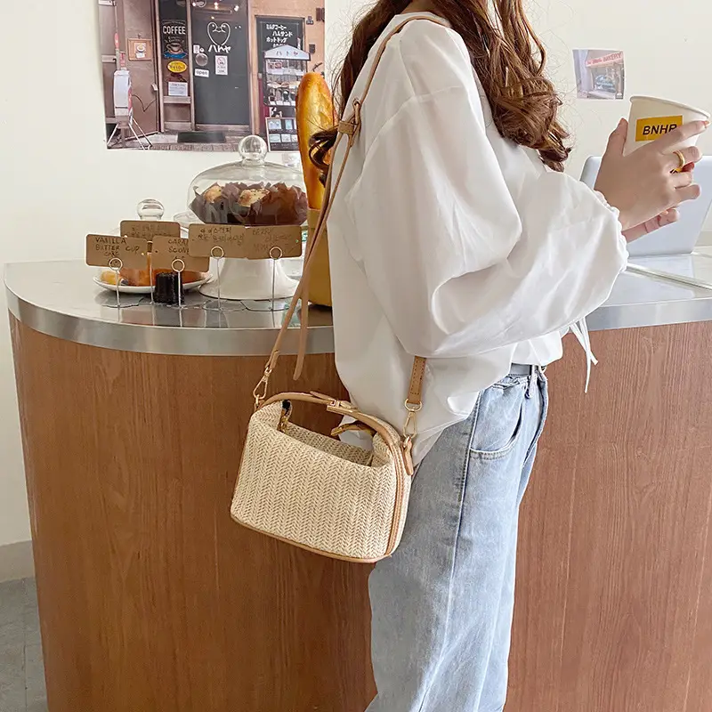 Women's Straw Crossbody Bag 2026 Summer Casual — feature 6