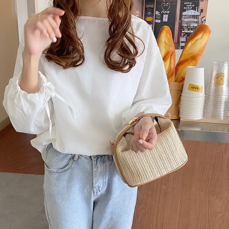 Women's Straw Crossbody Bag 2026 Summer Casual — feature 7