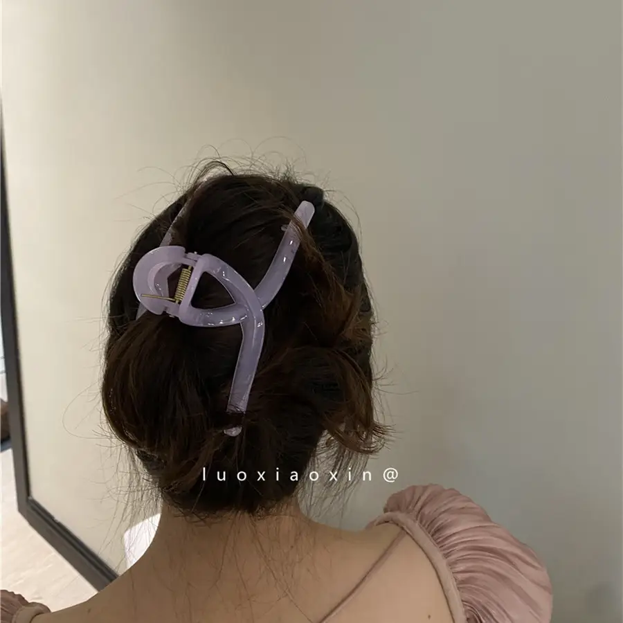 2023 Jelly Color Hair Clip for Women — feature 16