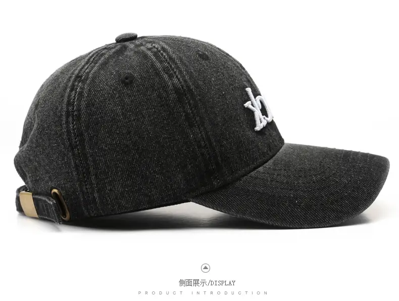 Pink Women's Retro Wash Cap Baseball Cap — feature 8
