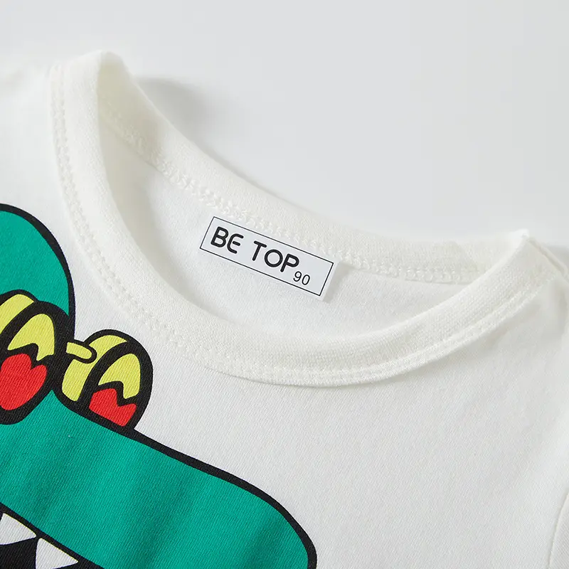 Boys Snake Sun T-Shirt 2Pc Summer Wear - Image 4