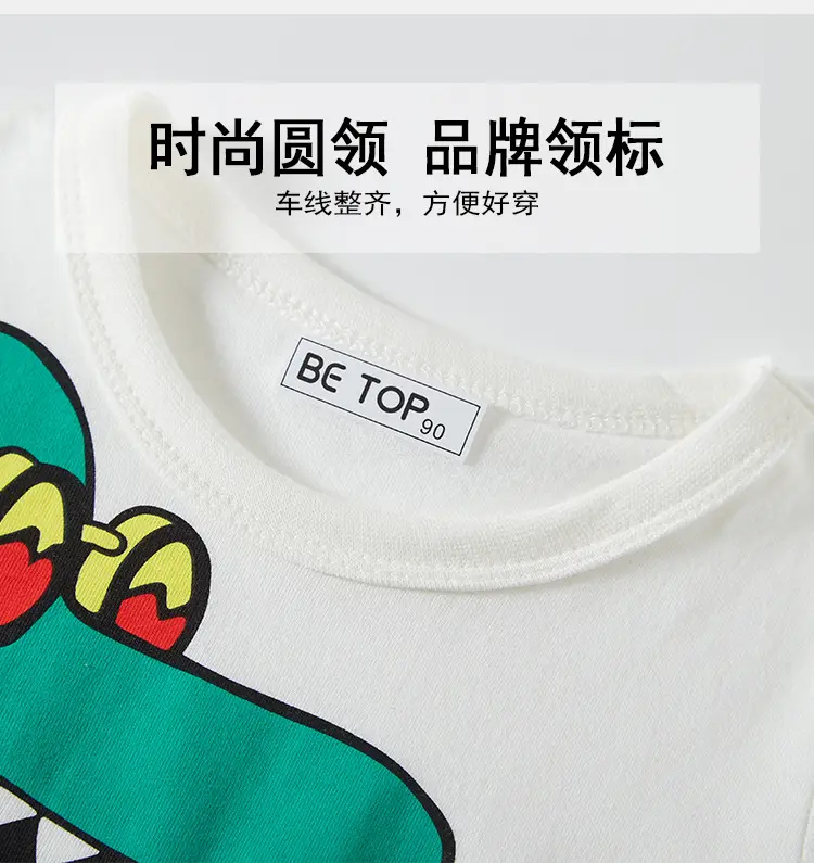 Boys Snake Sun T-Shirt 2Pc Summer Wear — feature 9