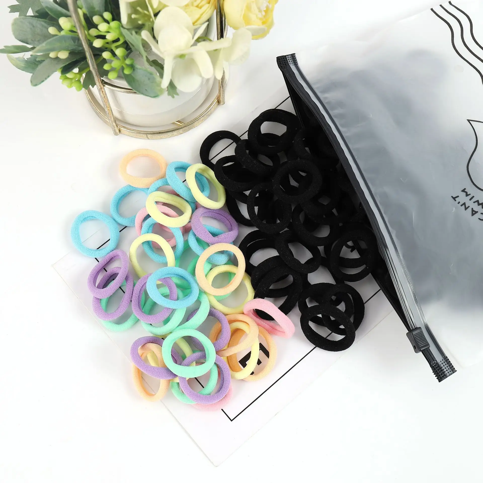 Baby Rubber Bands 2cm Colorful for Girls Hair Rope - Image 15