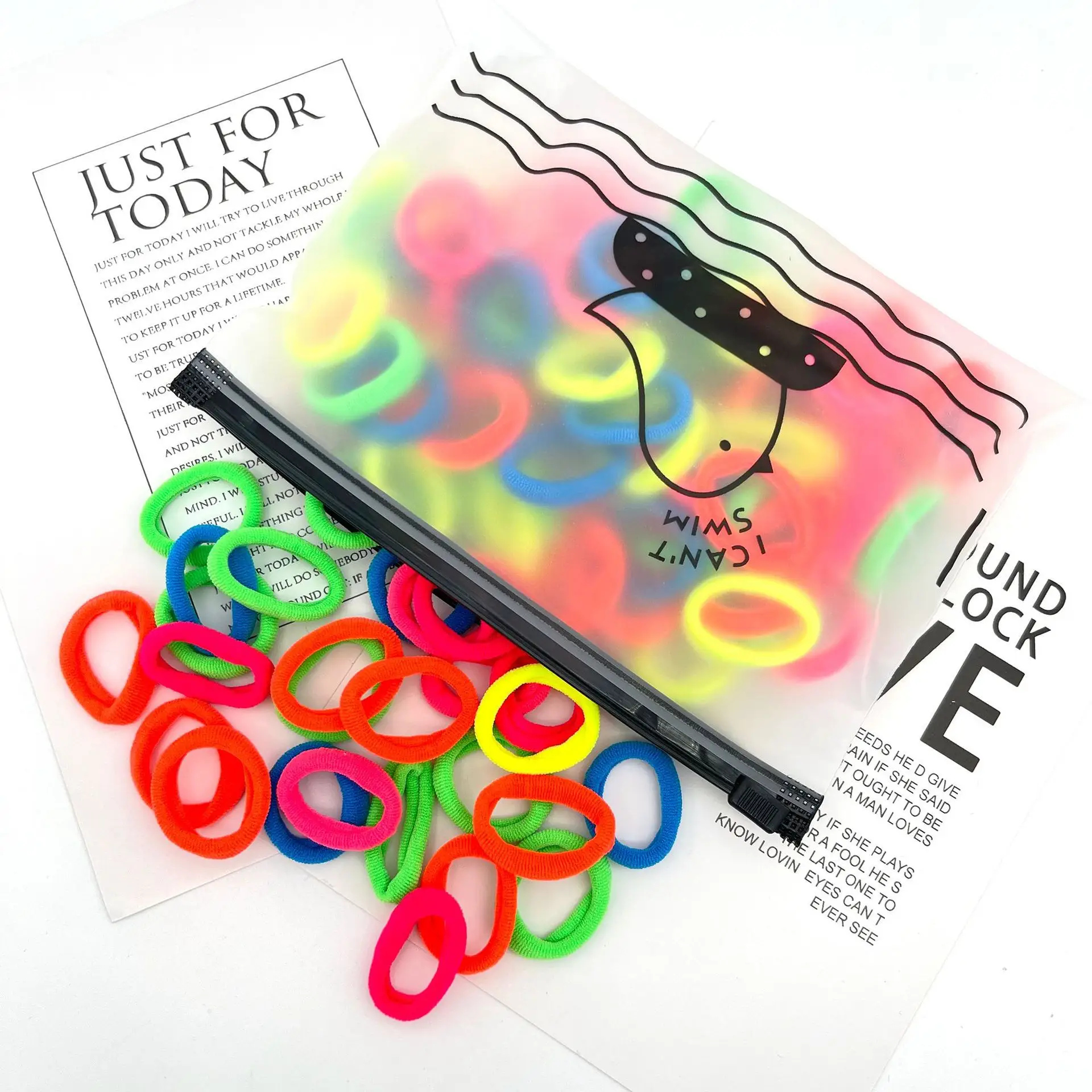 Baby Rubber Bands 2cm Colorful for Girls Hair Rope - Image 16