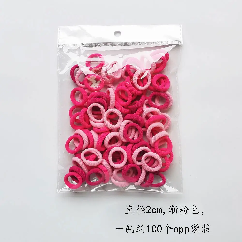 Baby Rubber Bands 2cm Colorful for Girls Hair Rope — feature 6