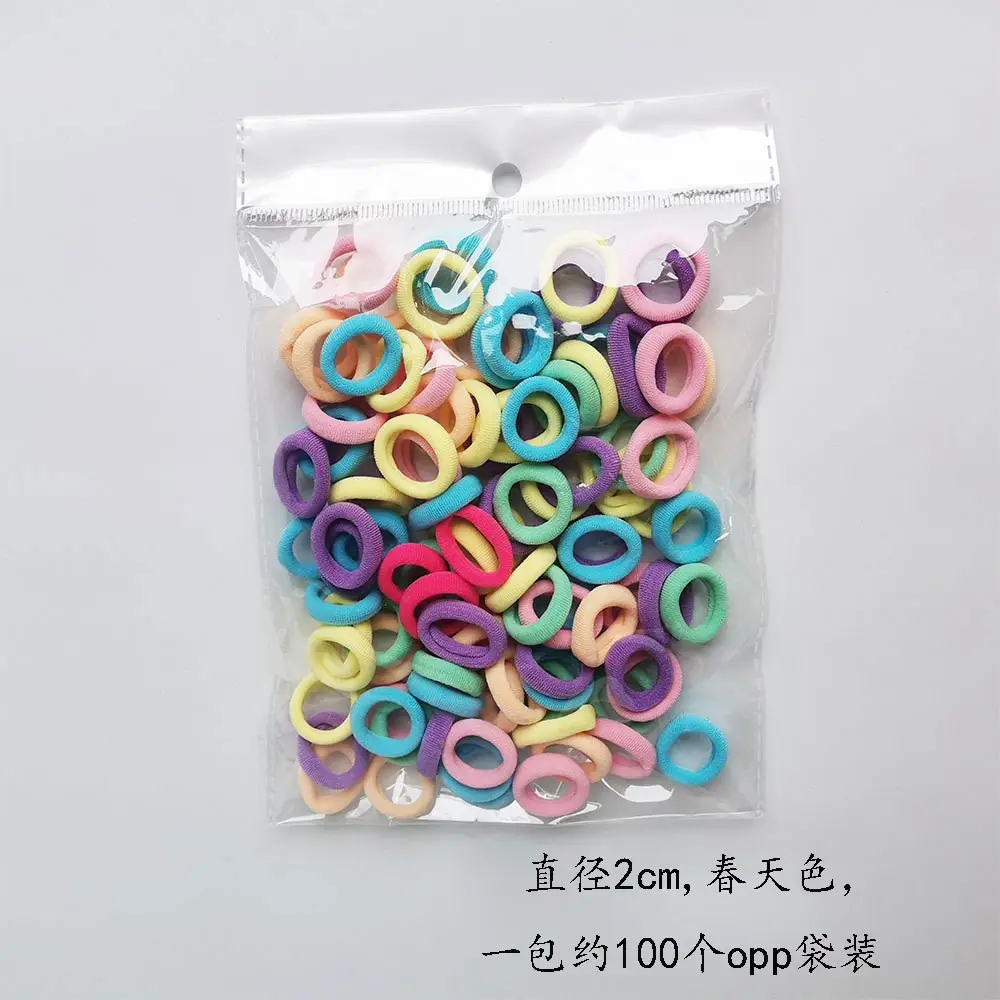 Baby Rubber Bands 2cm Colorful for Girls Hair Rope — feature 7