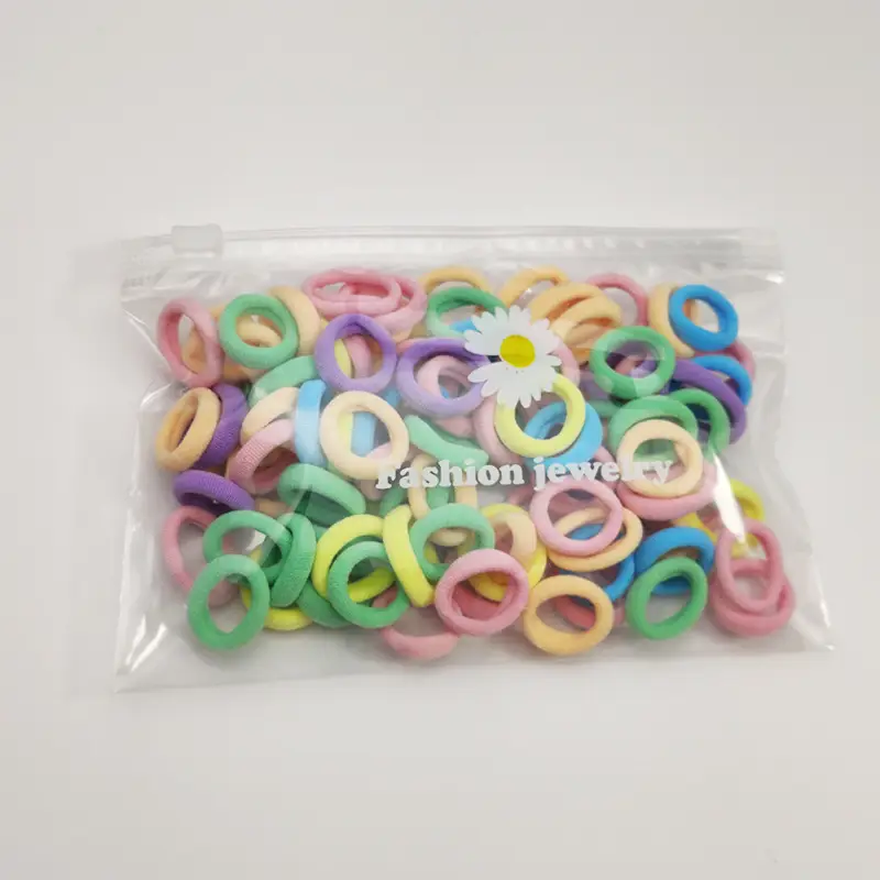 Baby Rubber Bands 2cm Colorful for Girls Hair Rope — feature 9