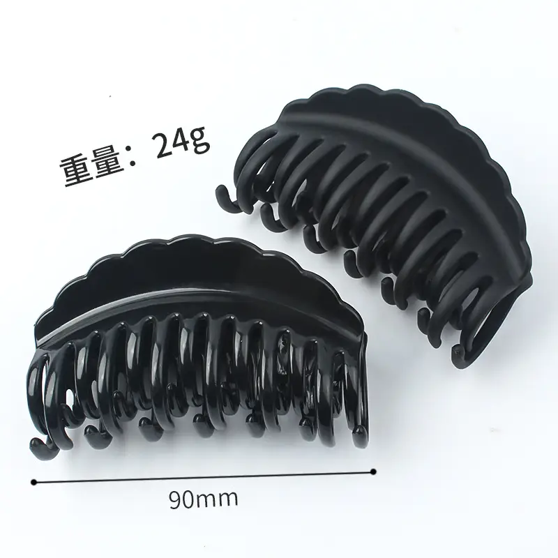 Double Tooth Hairpin Clip Women's Head Accessory