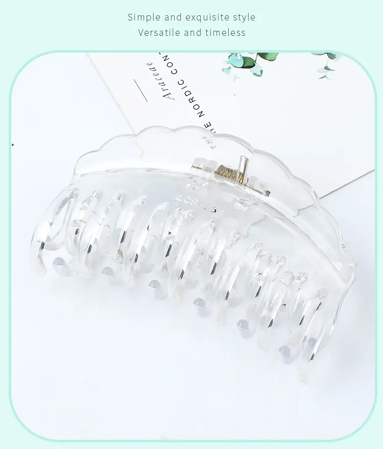 Double Tooth Hairpin Clip Women's Head Accessory — feature 10