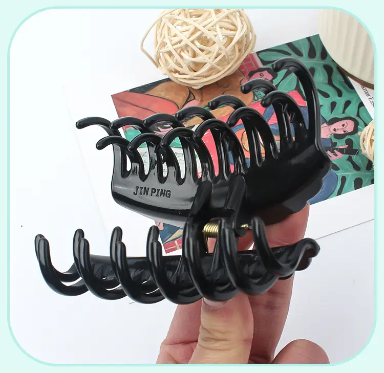 Double Tooth Hairpin Clip Women's Head Accessory — feature 5