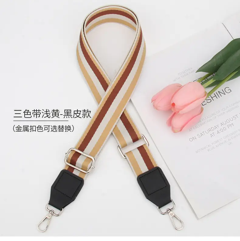 Women's Multicolor Crossbody Strap with Adjustable Buckle — feature 12