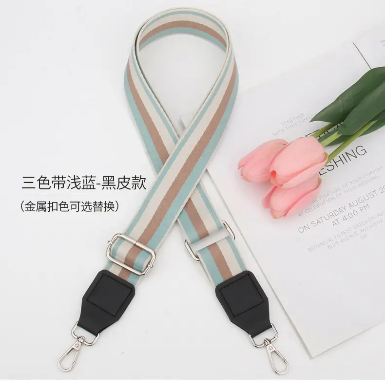 Women's Multicolor Crossbody Strap with Adjustable Buckle — feature 14